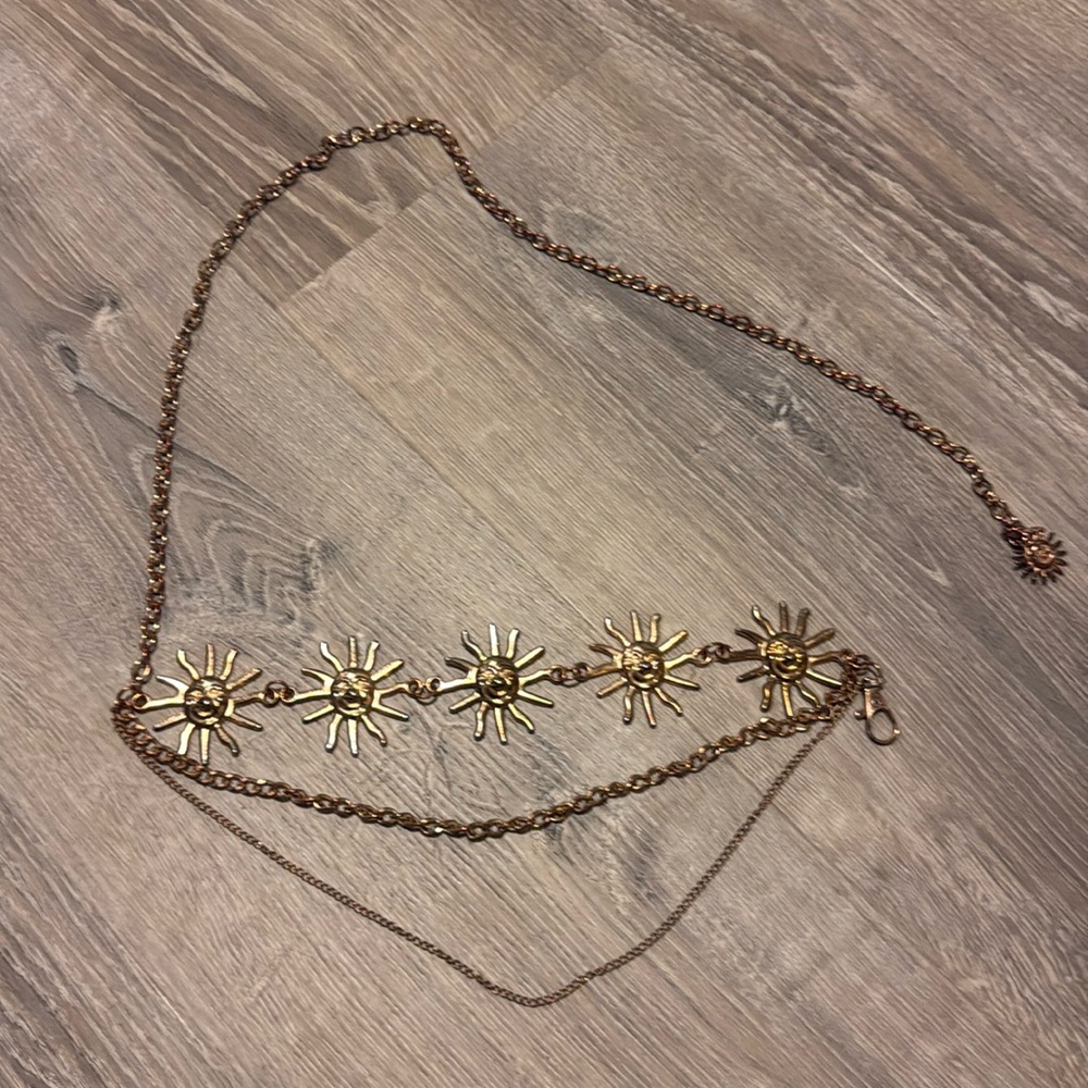 Sunny Sun Gold Belt Chain